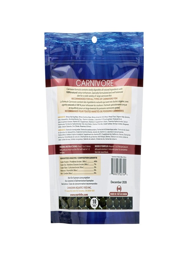 Northfin Food Carnivore Formula 10Mm Pellet 250 Gram Package - Image 2